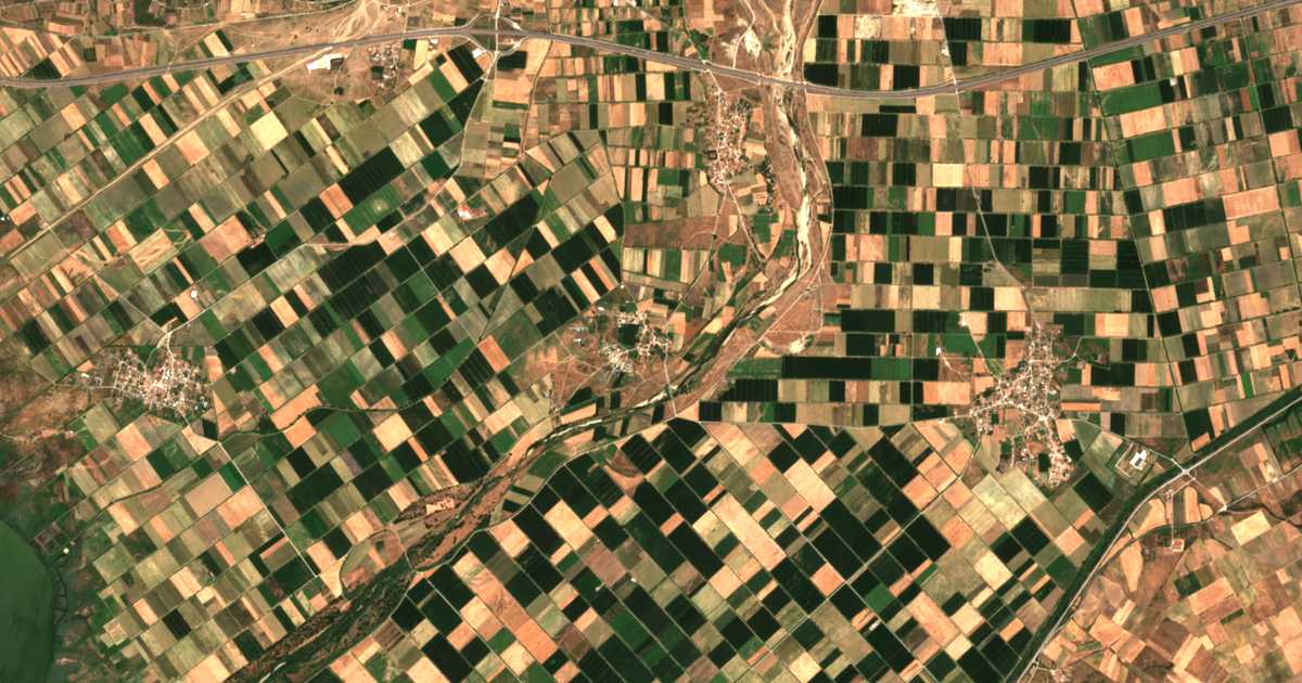 Сателитска карта на Mosaïkón