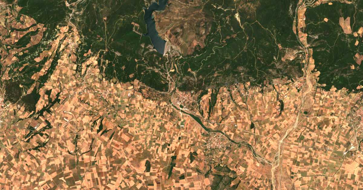 Сателитска карта на Агриџан Хисар