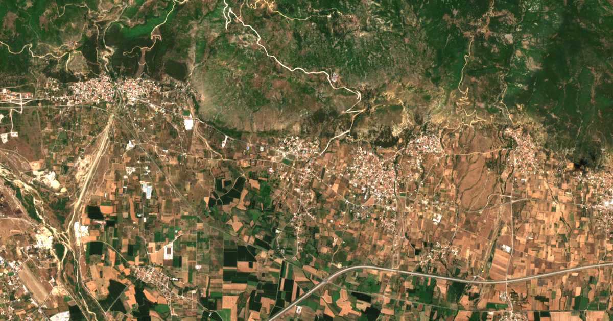 Сателитска карта на Lefkópetra