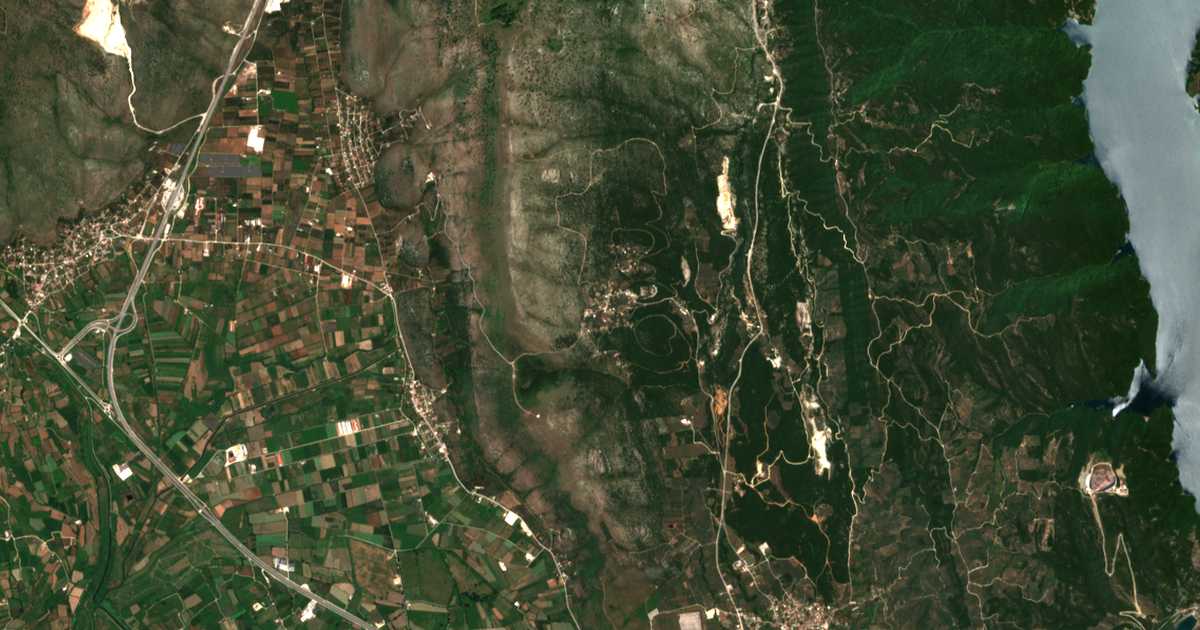 Сателитска карта на Grímpovon