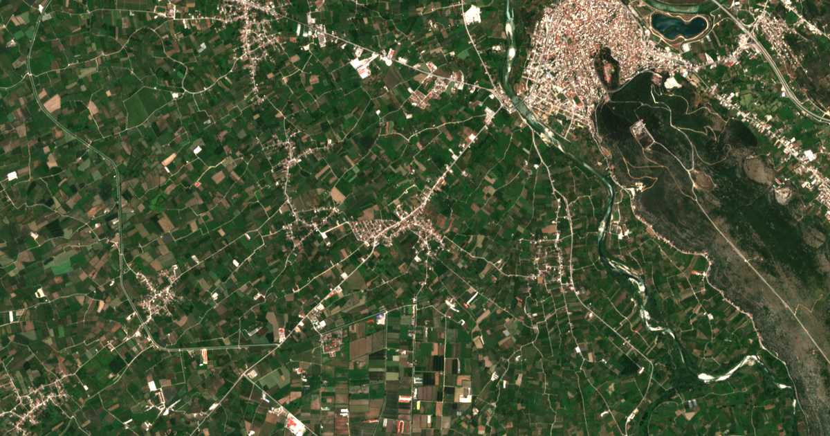Сателитска карта на Kostakioí