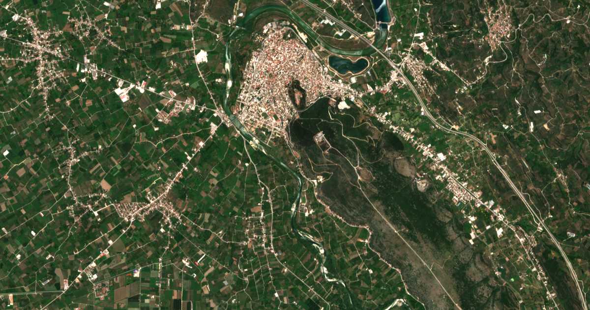 Сателитска карта на Moní Genníseos Theotókou Í Káto Panagías