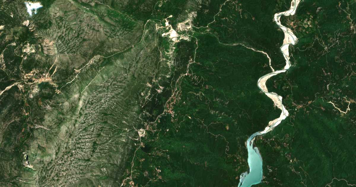 Сателитска карта на Rodavgí