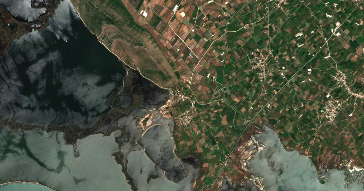 Сателитска карта на Vígla