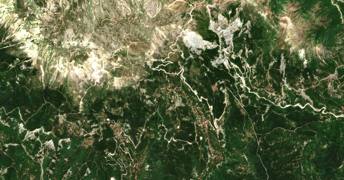 Сателитска карта на Korakáda