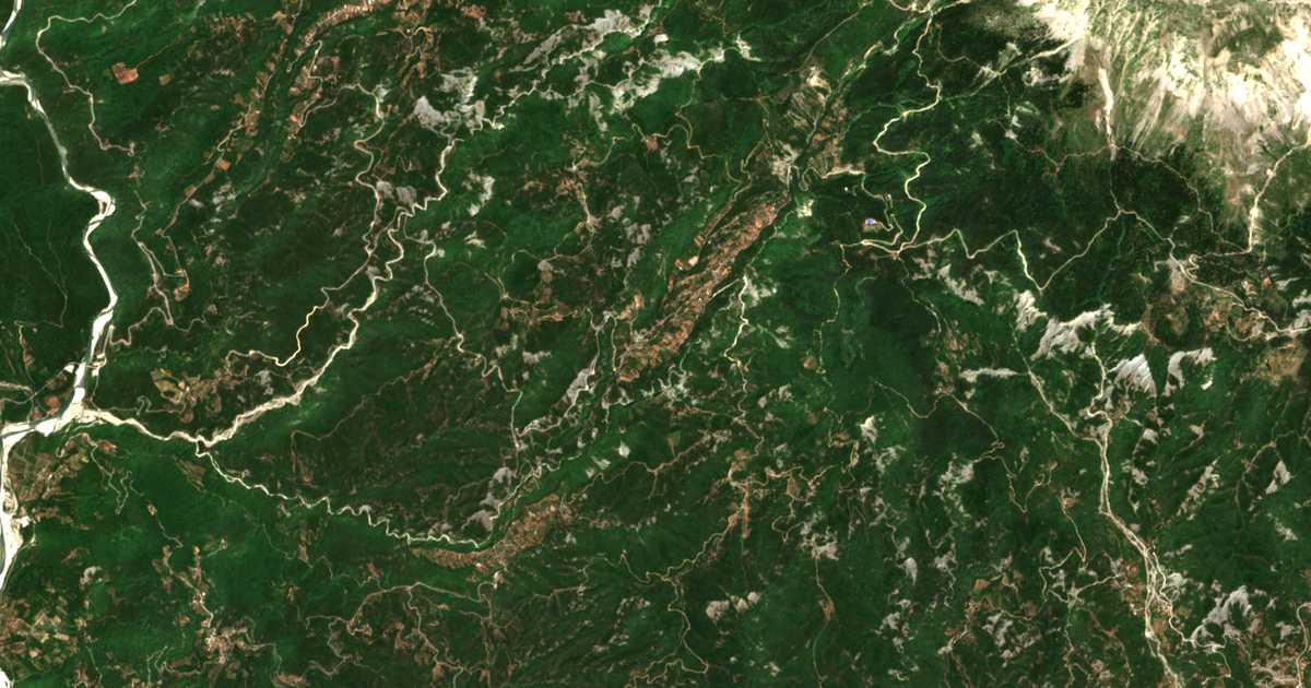 Сателитска карта на Kypséli