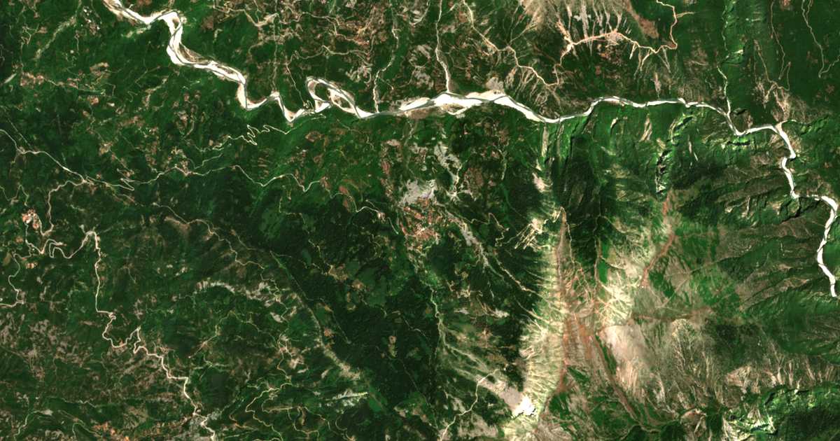 Сателитска карта на Mesoúnta