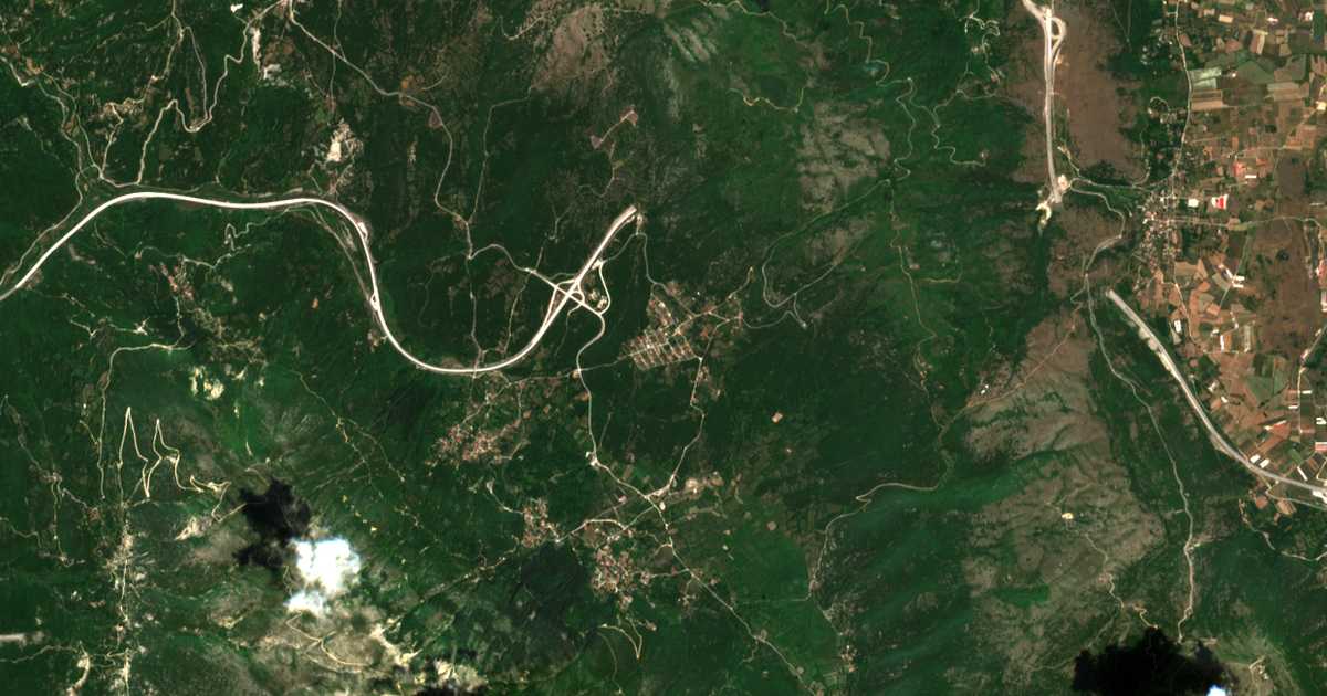 Сателитска карта на Dodonoúpoli