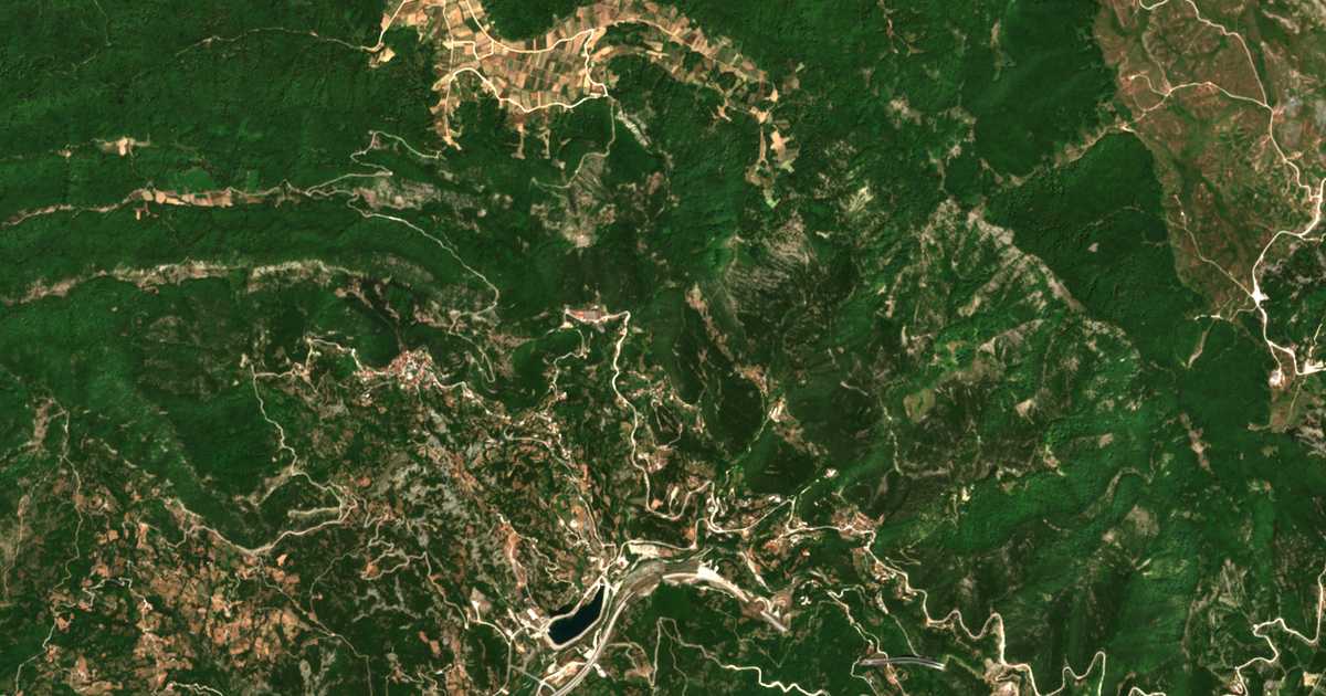 Сателитска карта на Mýloi