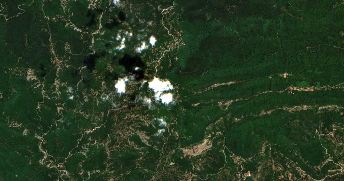 Сателитска карта на Трстеник