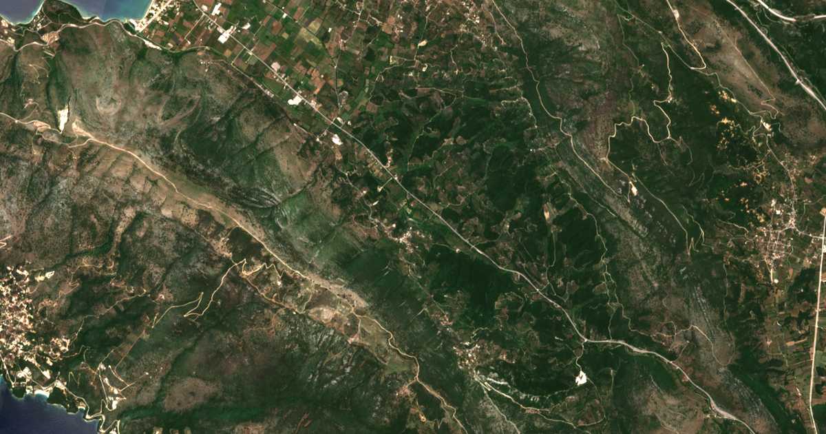 Сателитска карта на Argyrótopos