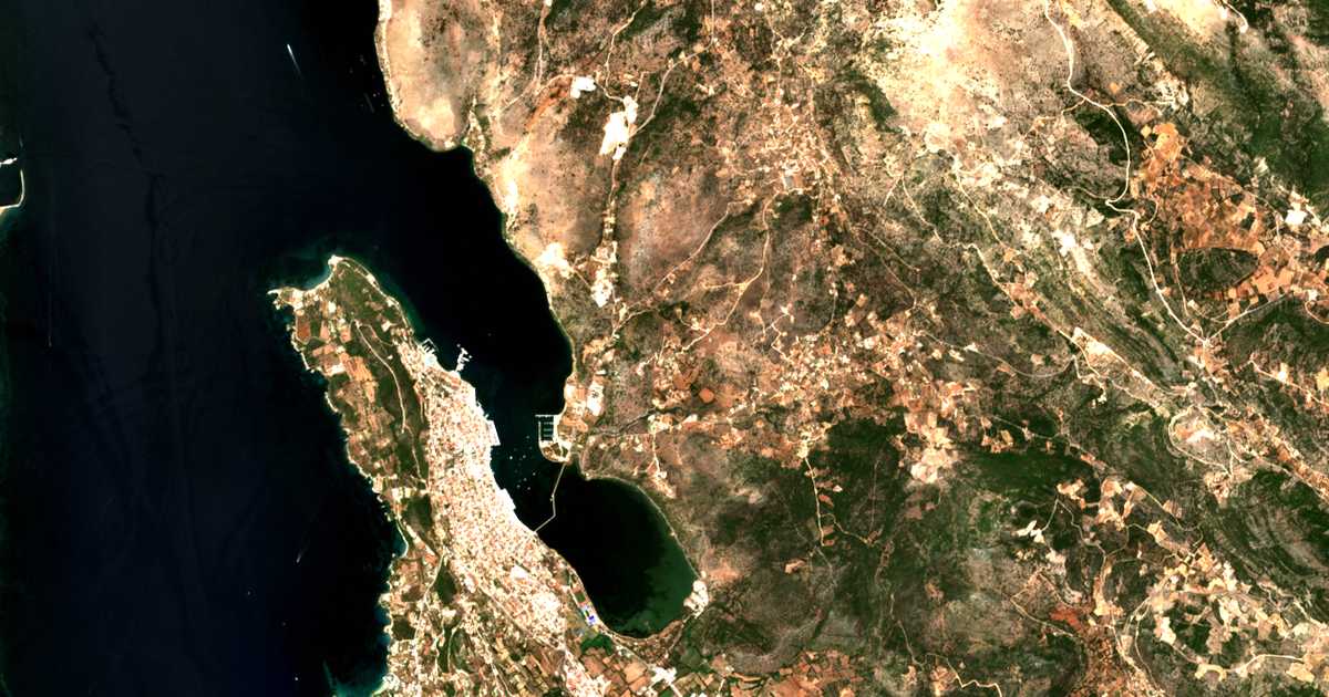 Сателитска карта на Prokopáta