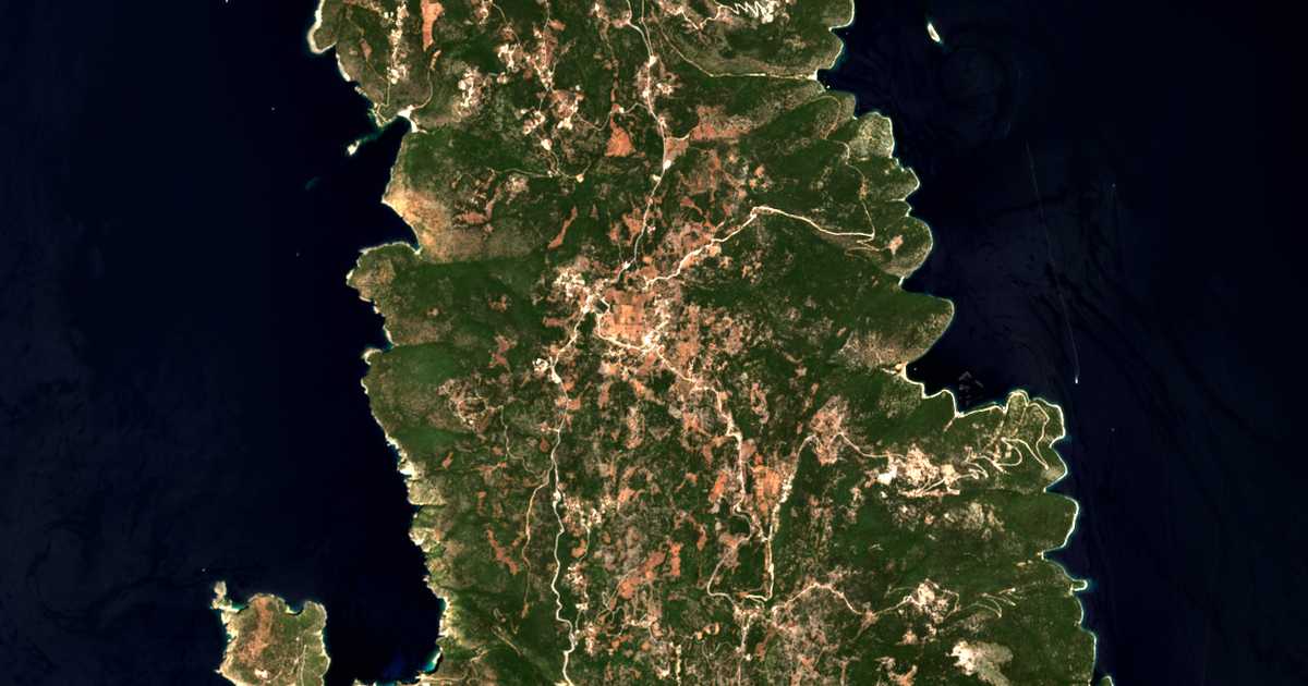 Сателитска карта на Mesovoúnia