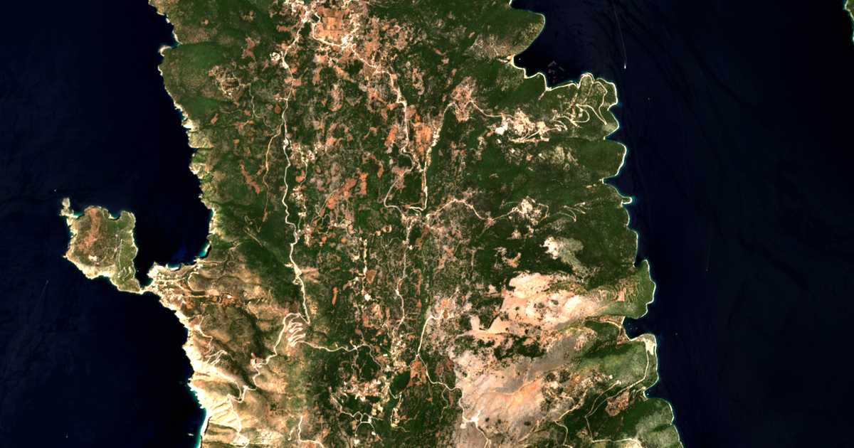 Сателитска карта на Varý