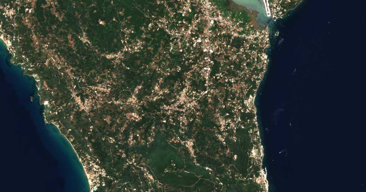 Сателитска карта на Kynopiástai