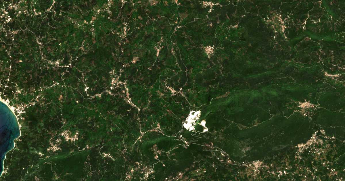 Сателитска карта на Chorepískopoi