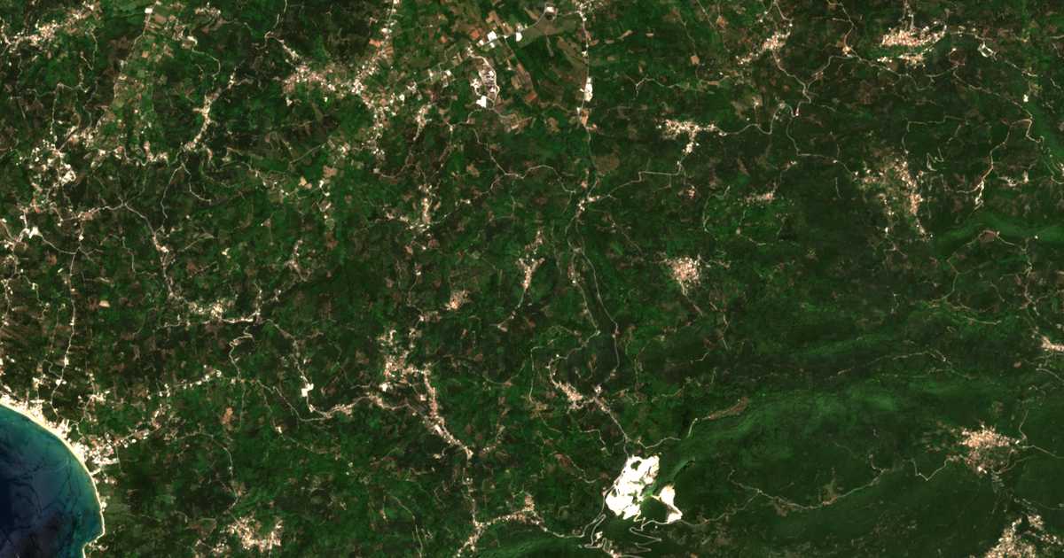 Сателитска карта на Drosáton