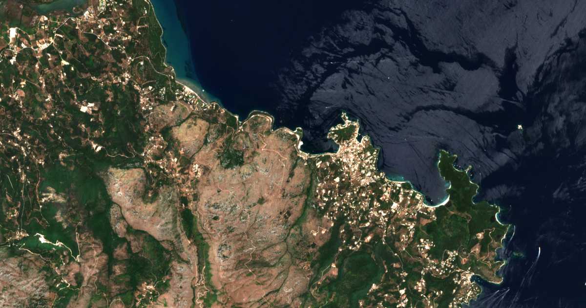 Сателитска карта на Imeroliá