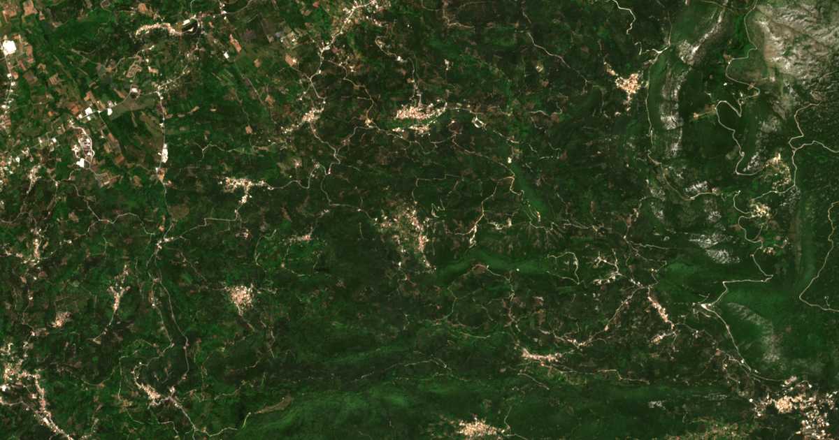 Сателитска карта на Klimatiá