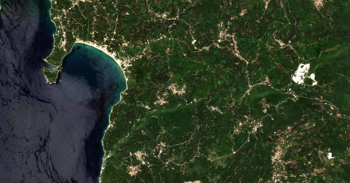 Сателитска карта на Págoi