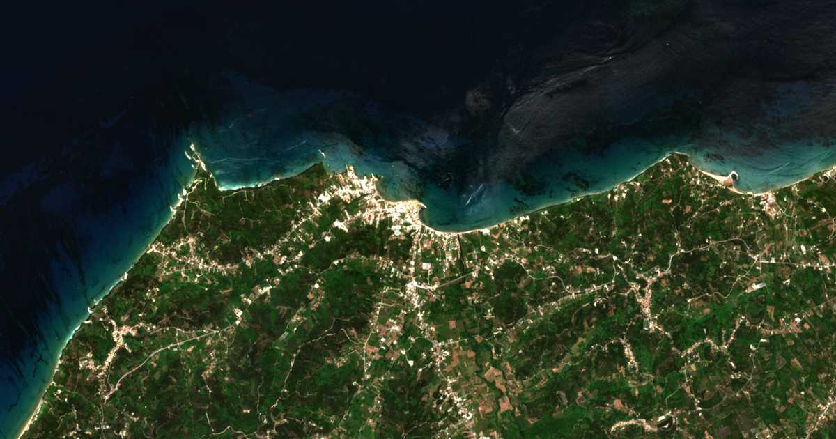 Сателитска карта на Sidárion