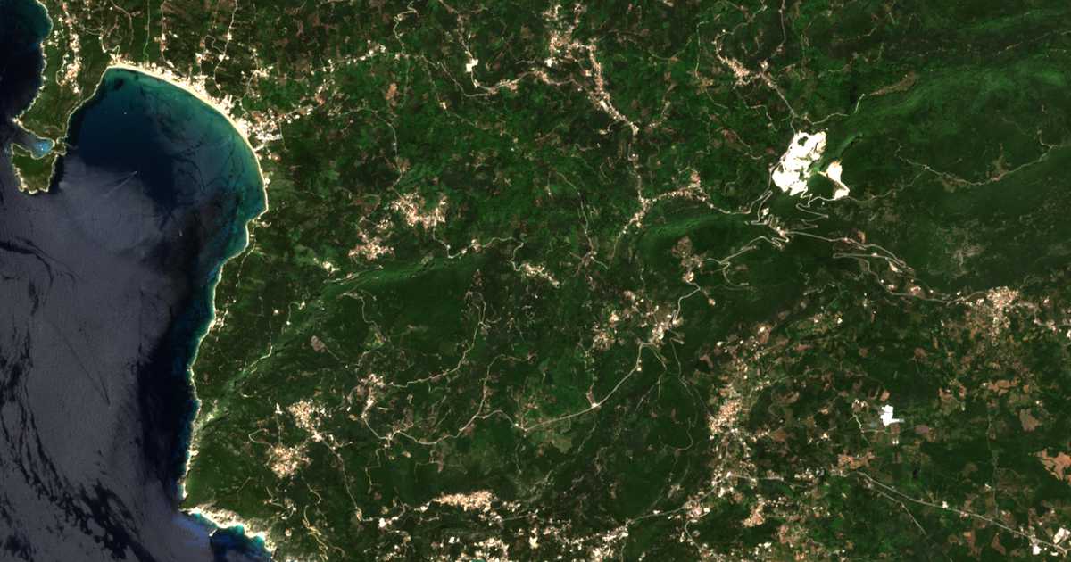 Сателитска карта на Vatoniaí