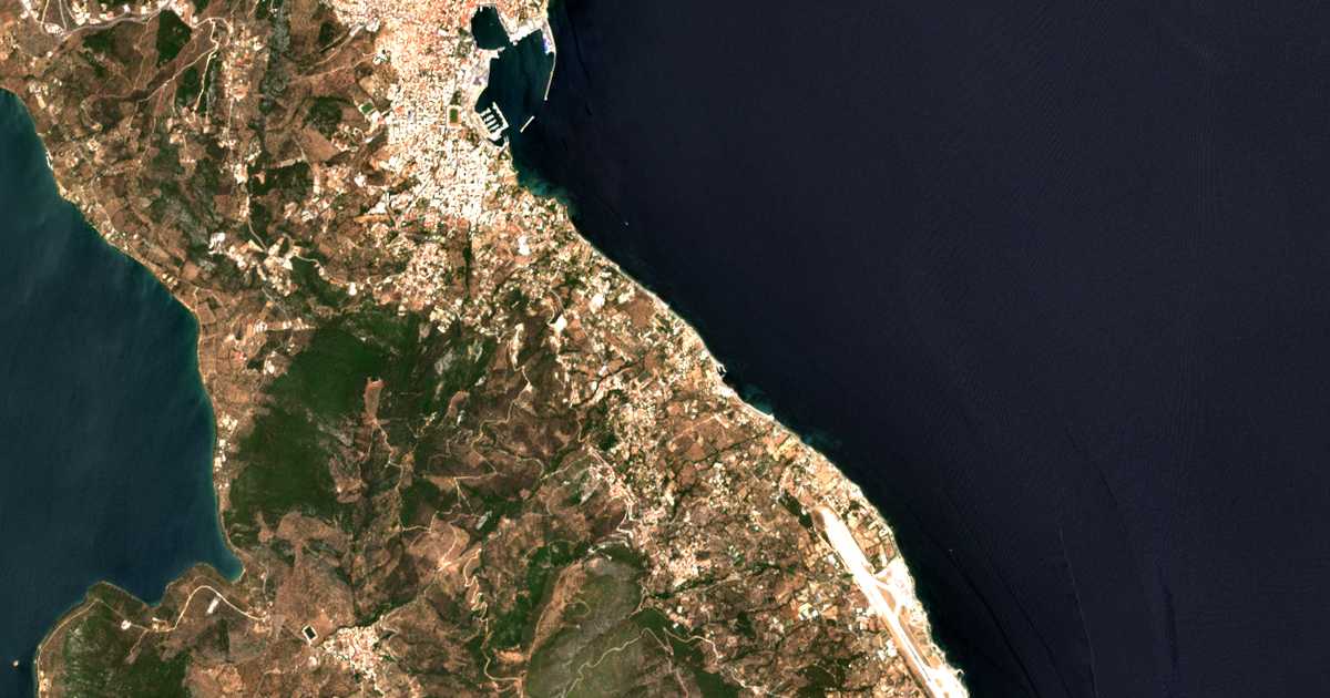Сателитска карта на Vareiá