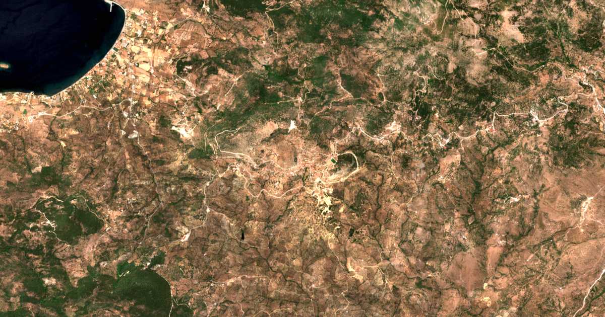 Сателитска карта на Stýpsi
