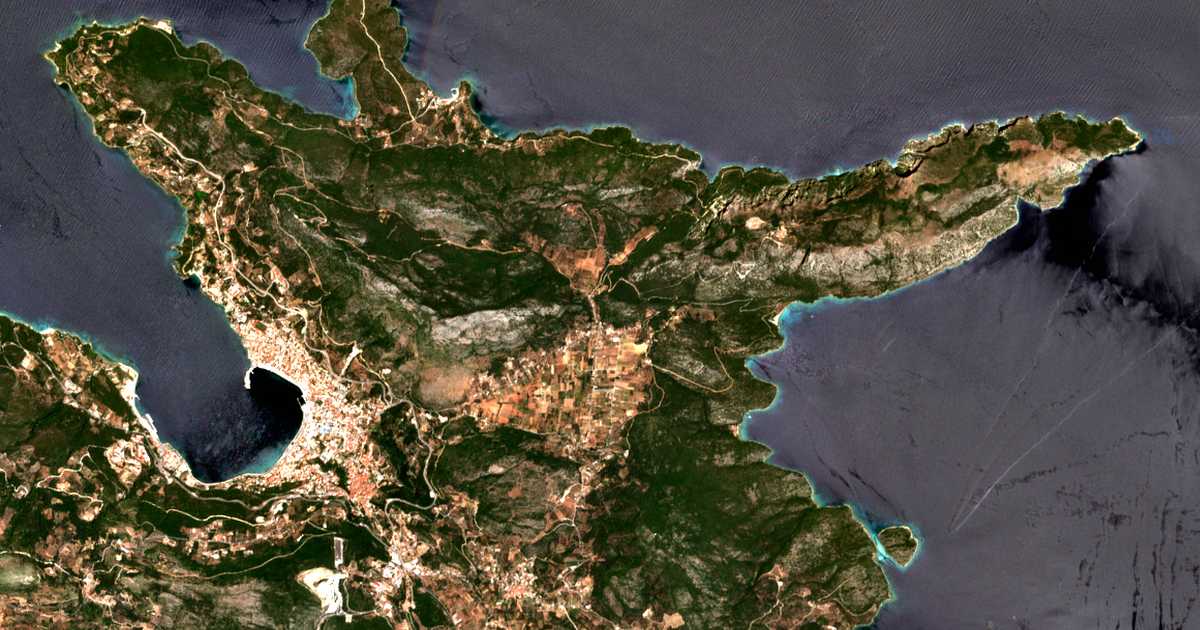 Сателитска карта на Kamára