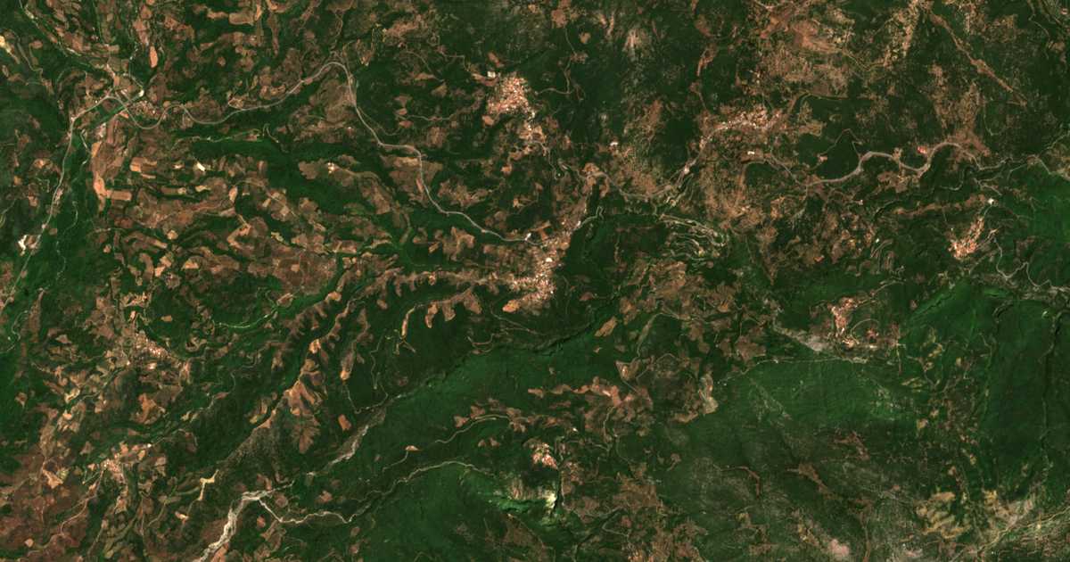 Сателитска карта на Kalliánion