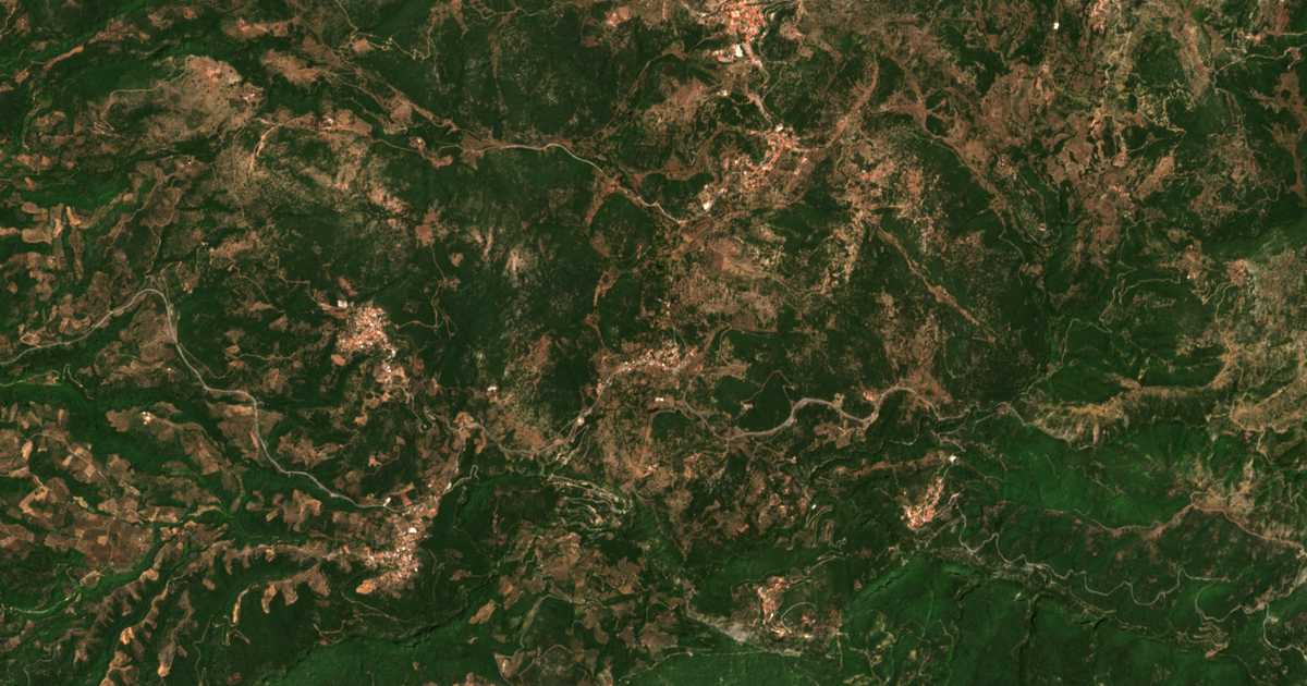 Сателитска карта на Stavrodrómion
