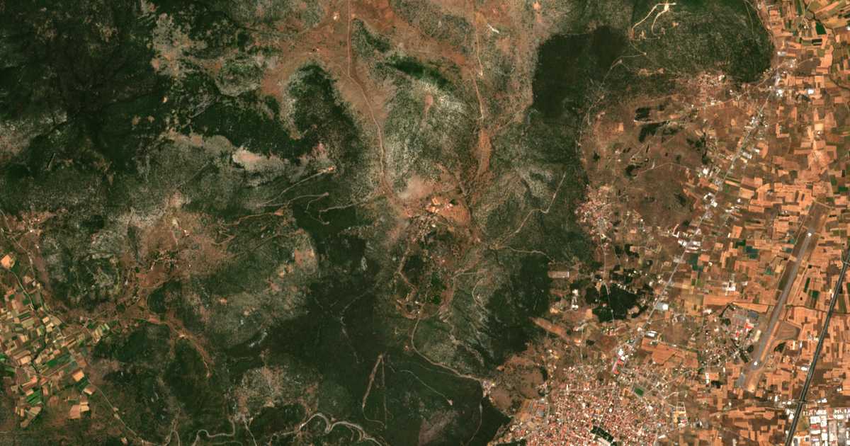 Сателитска карта на Perthórion