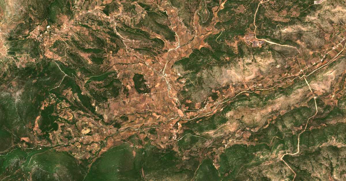 Сателитска карта на Agrilítsa