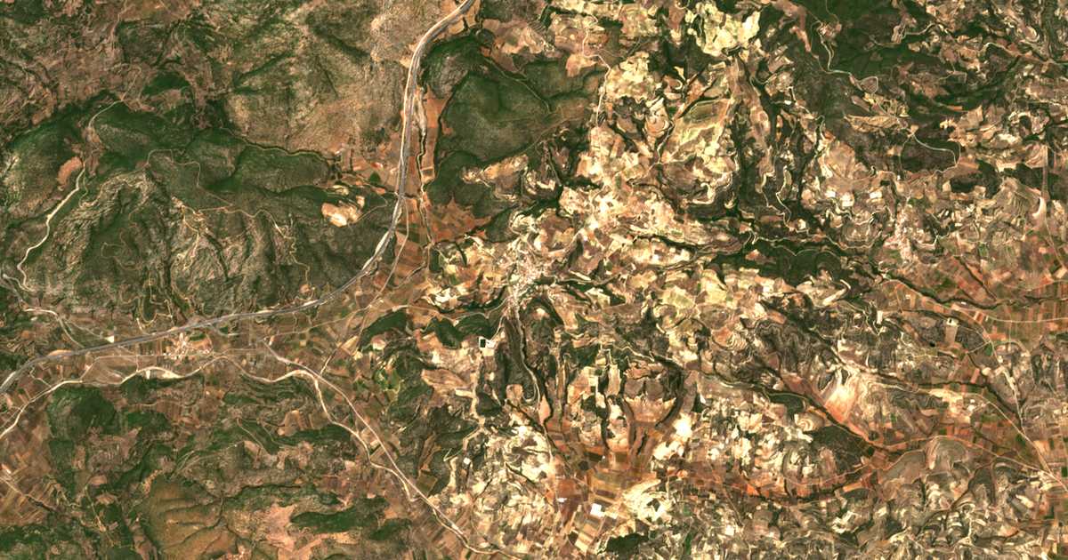 Сателитска карта на Malantrénion