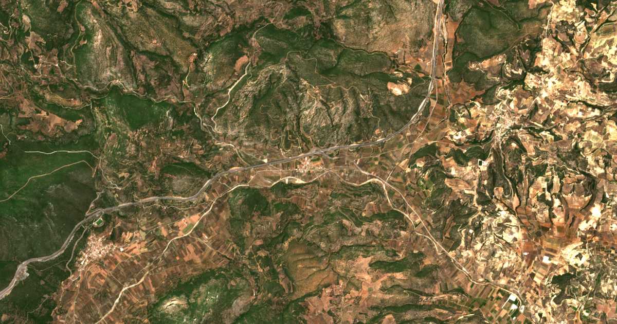 Сателитска карта на Stérna