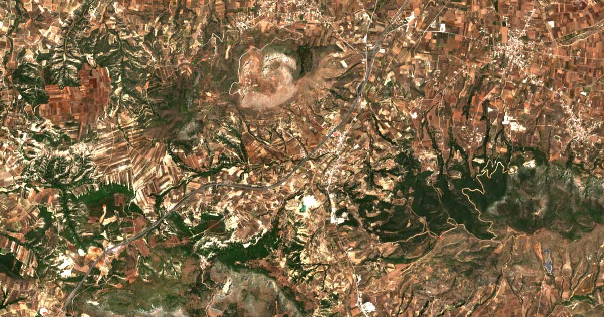 Сателитска карта на Bekiánika