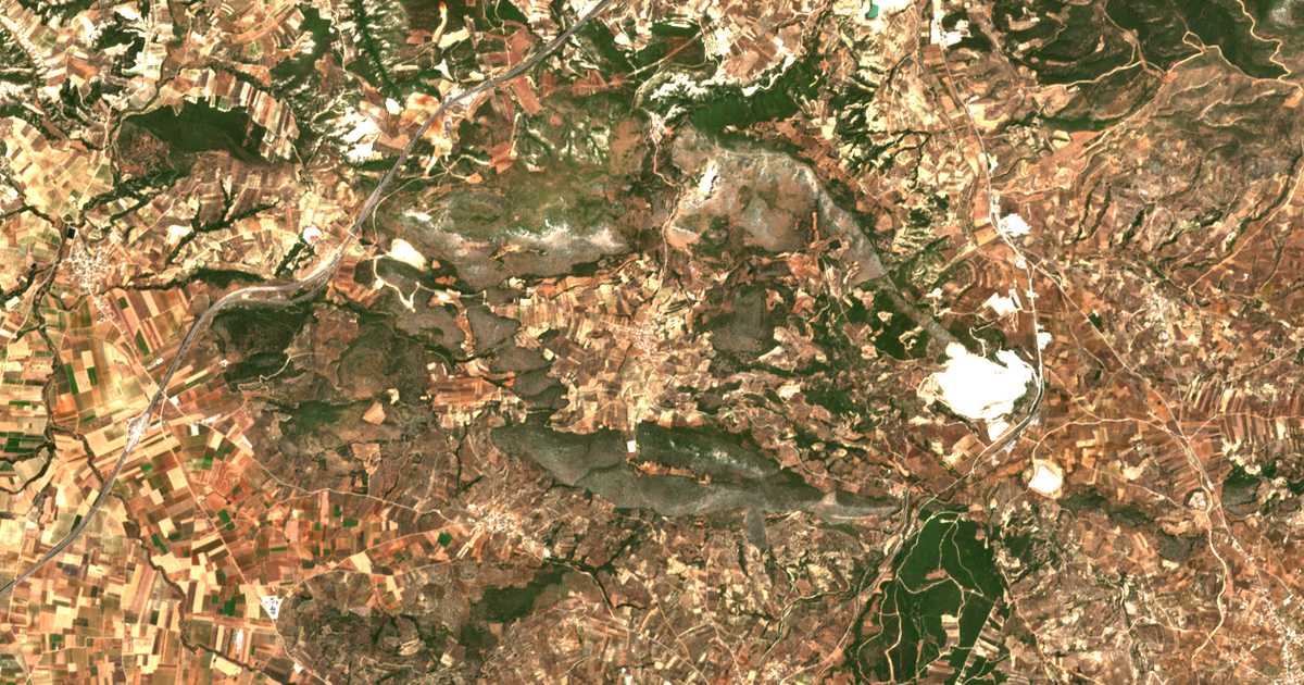 Сателитска карта на Mapsós