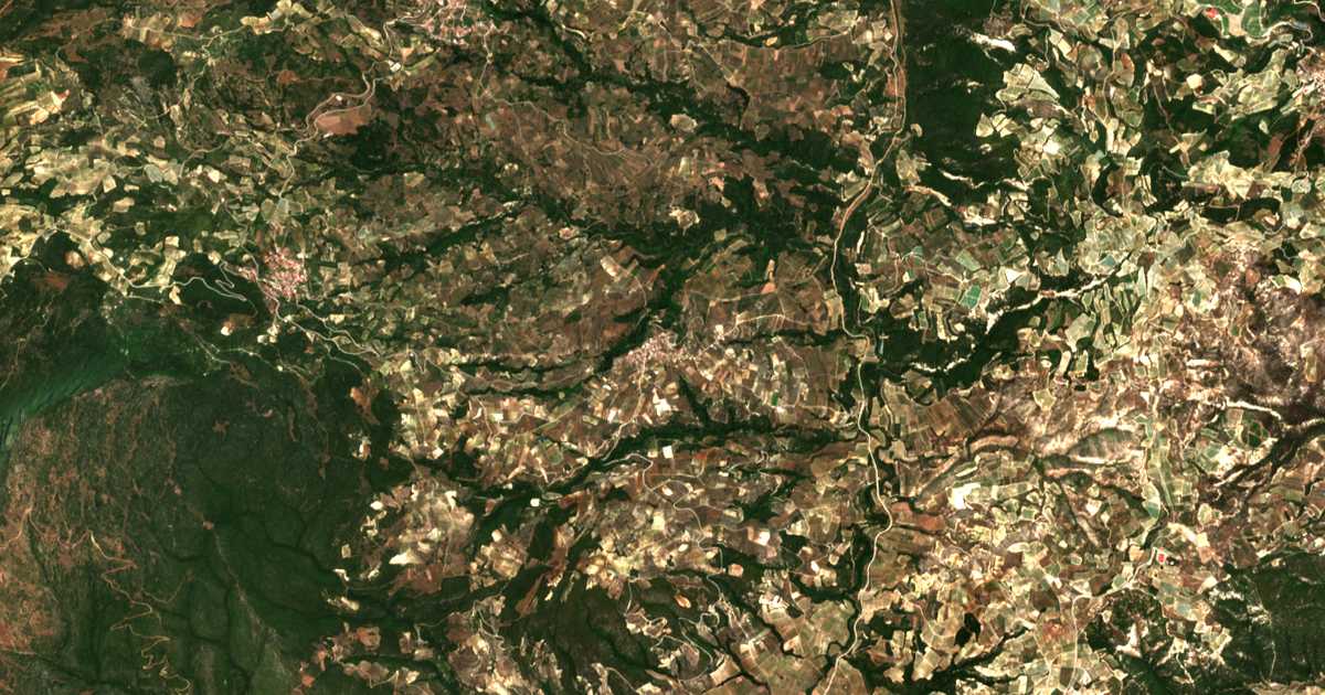 Сателитска карта на Dáfni