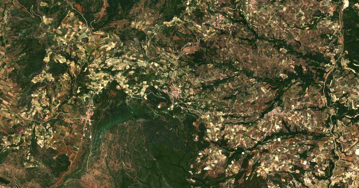Сателитска карта на Kastrákion