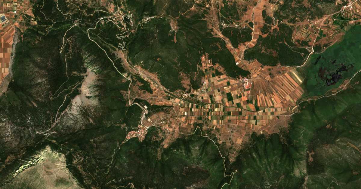 Сателитска карта на Kartérion