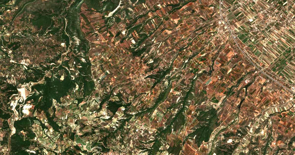 Сателитска карта на Ellinochórion