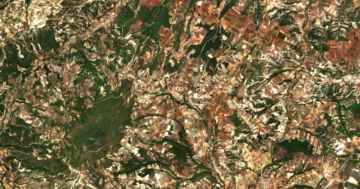 Сателитска карта на Kaléntzion