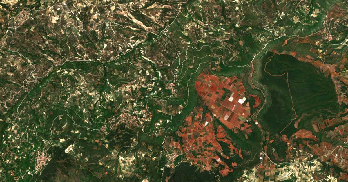Сателитска карта на Stýlia
