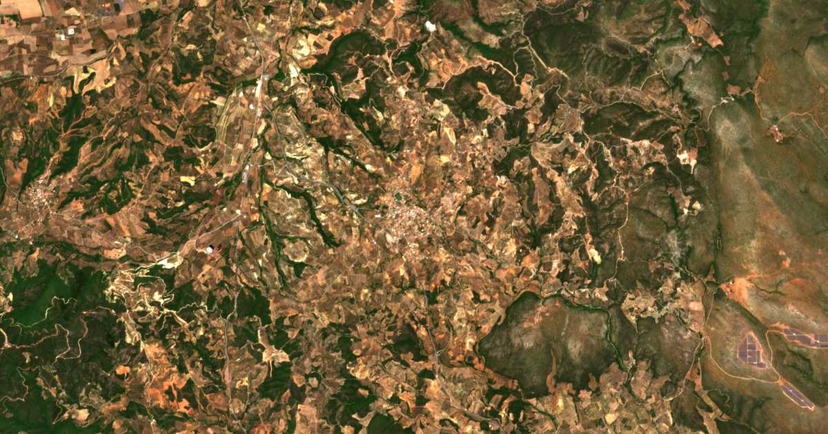 Сателитска карта на Dáfnion