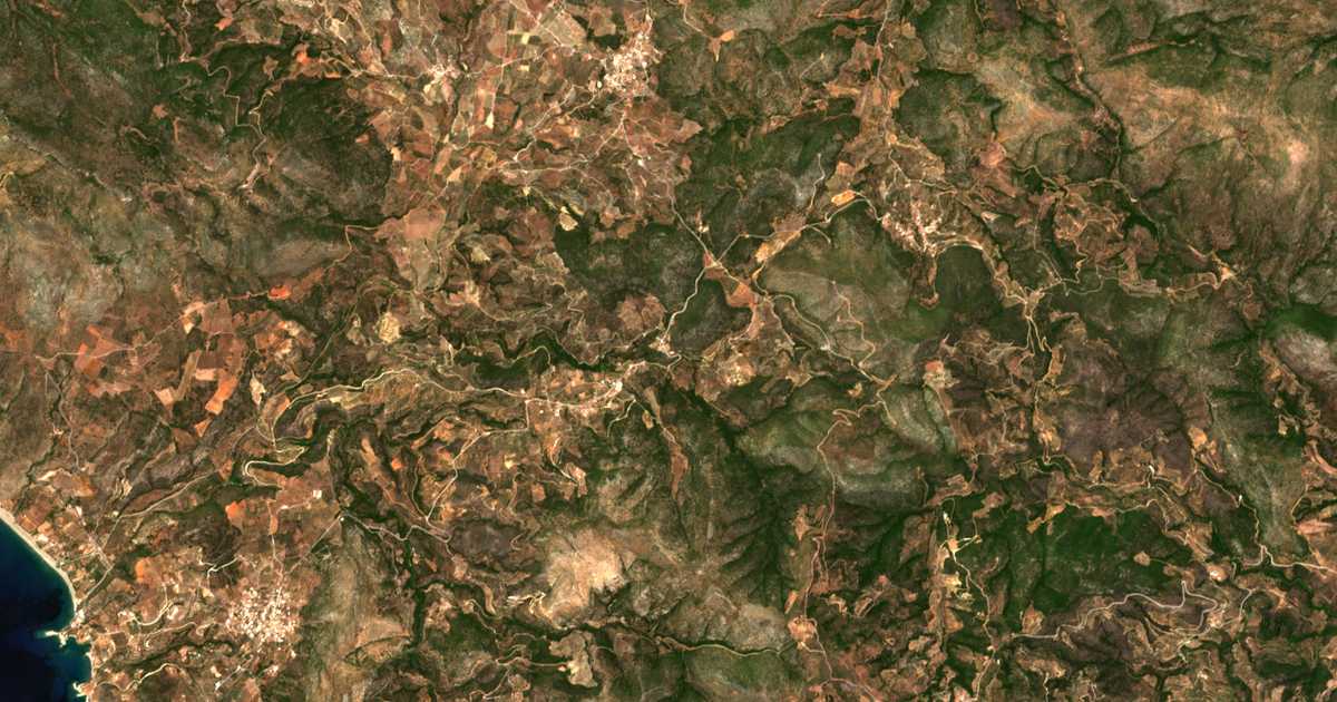 Сателитска карта на Tálanta