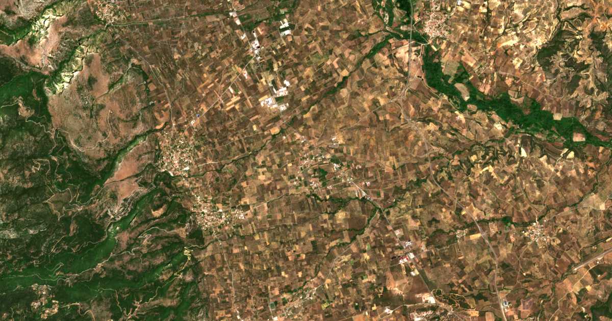 Сателитска карта на Trapezontí