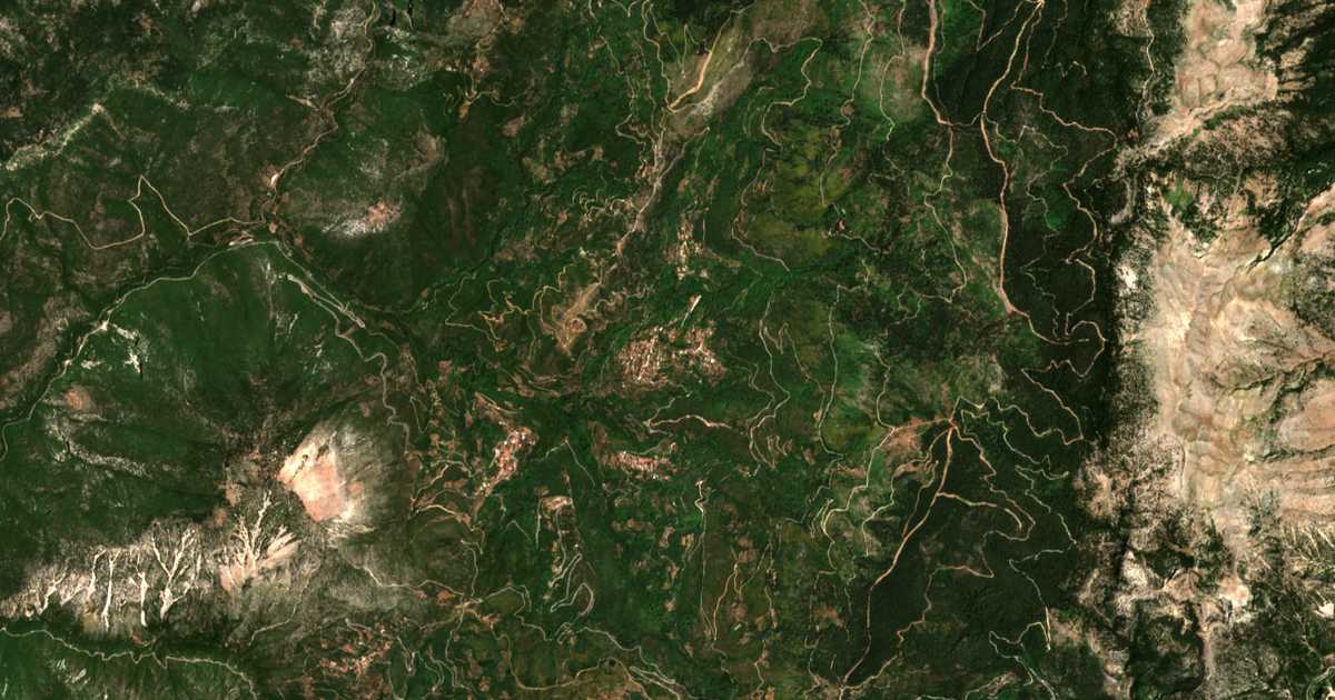 Сателитска карта на Alagonía