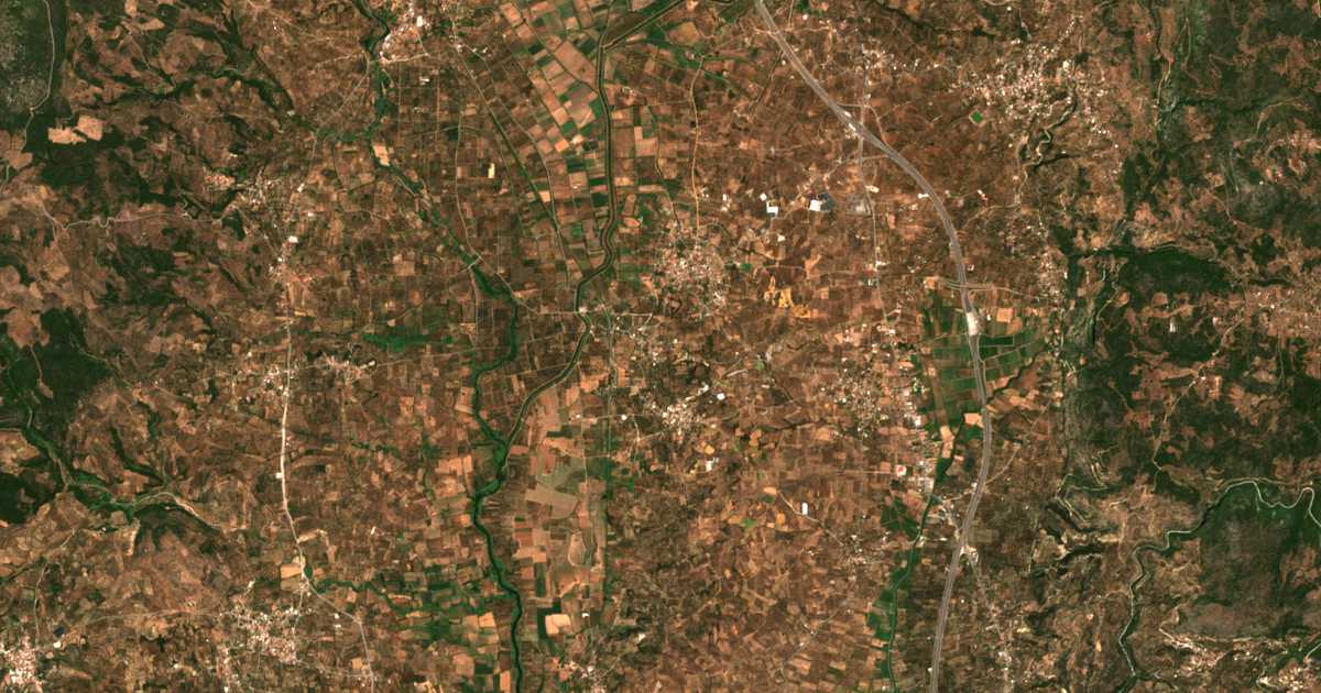 Сателитска карта на Anemómylos