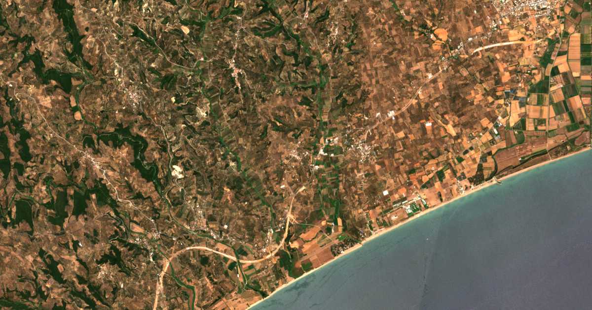 Сателитска карта на Drakonérion