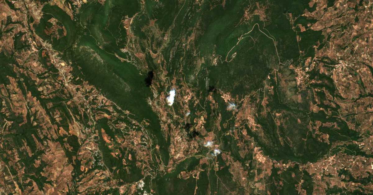 Сателитска карта на Kókkinon